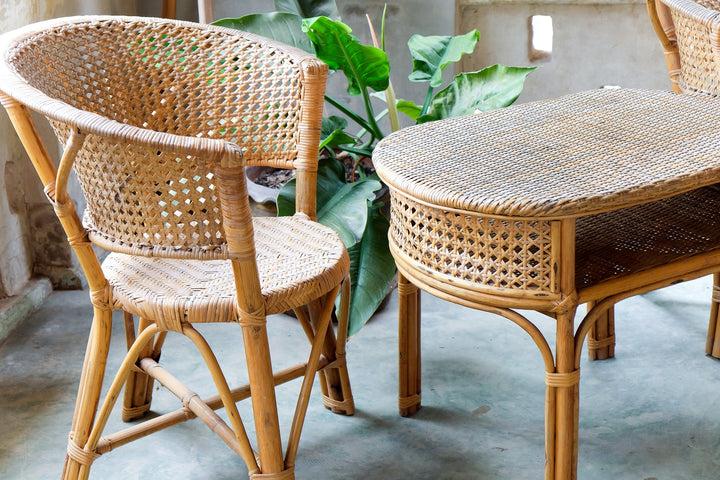 Handcrafted Cane Chair