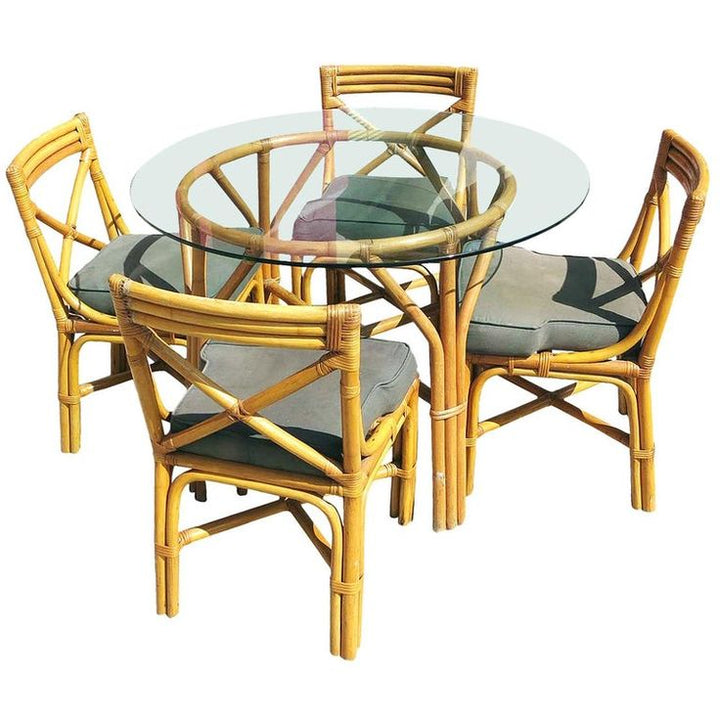 Eco-Chic Bamboo Dining Set | Durable & Sleek