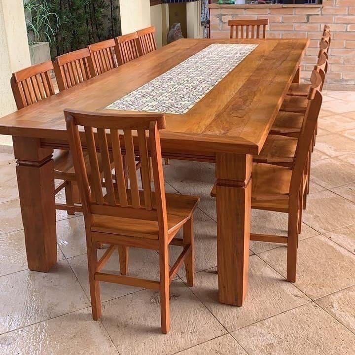Handmade Wood Dining Set