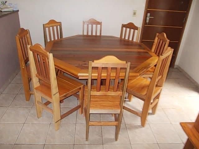 Luxury Wood Dining Set – Sophisticated Style