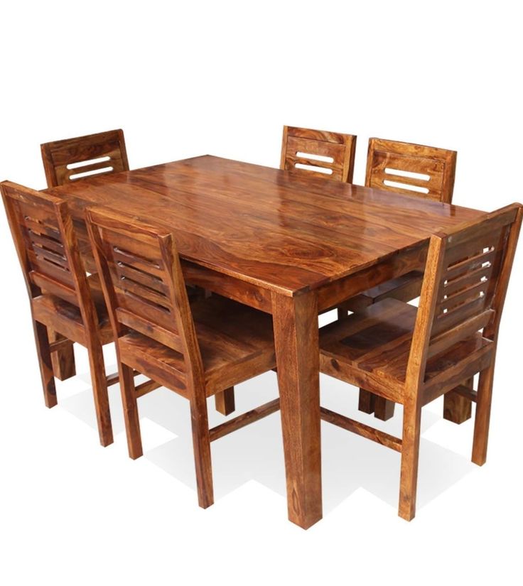 Modern Wood Dining Set
