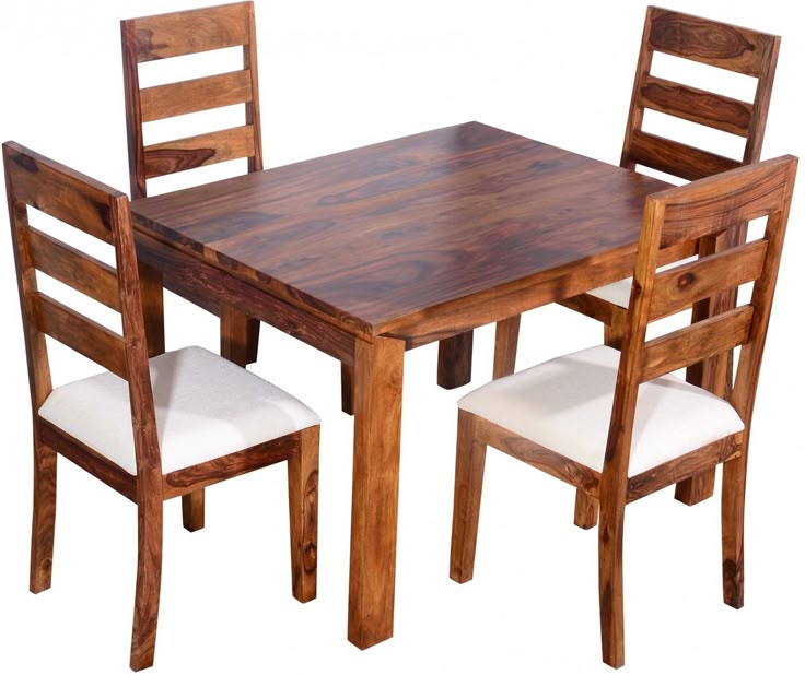 Natural Solid Wood Dining Set