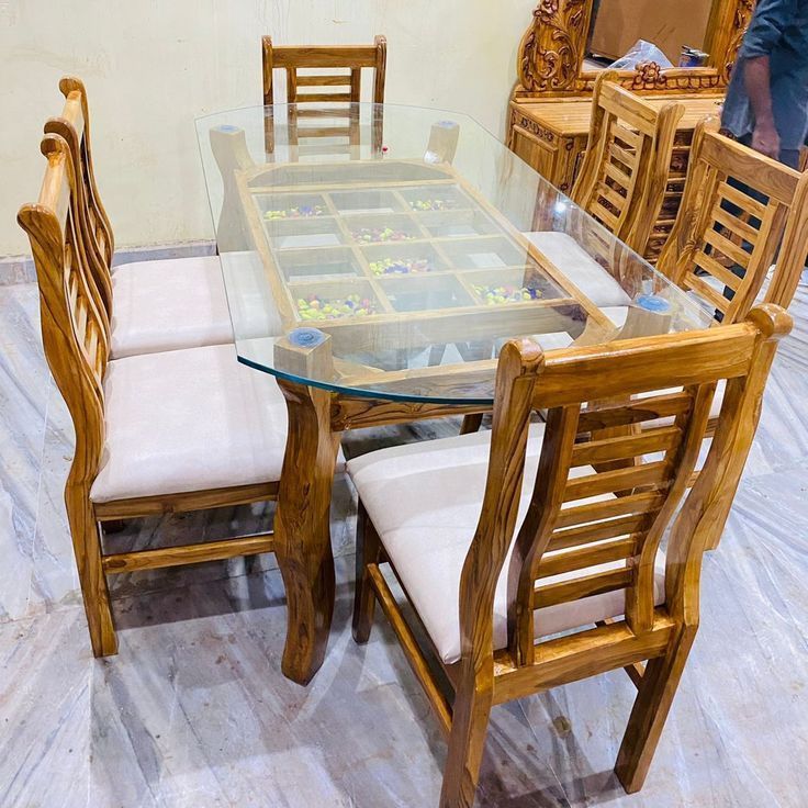 Premium Wood Dining Set