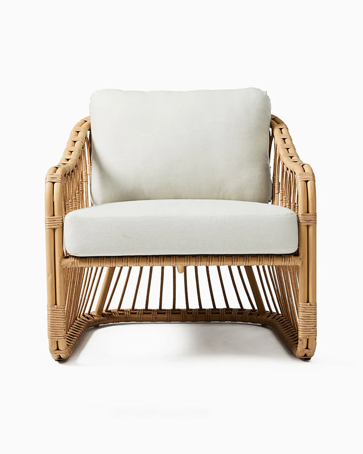 Simple Cane Lounge Chair
