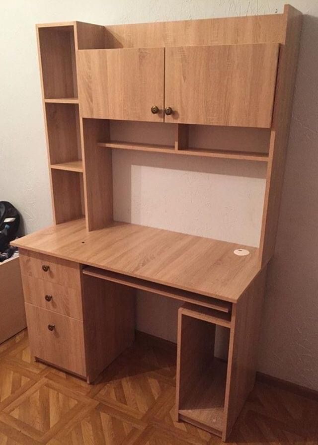 Foldable Study Desk with Storage
