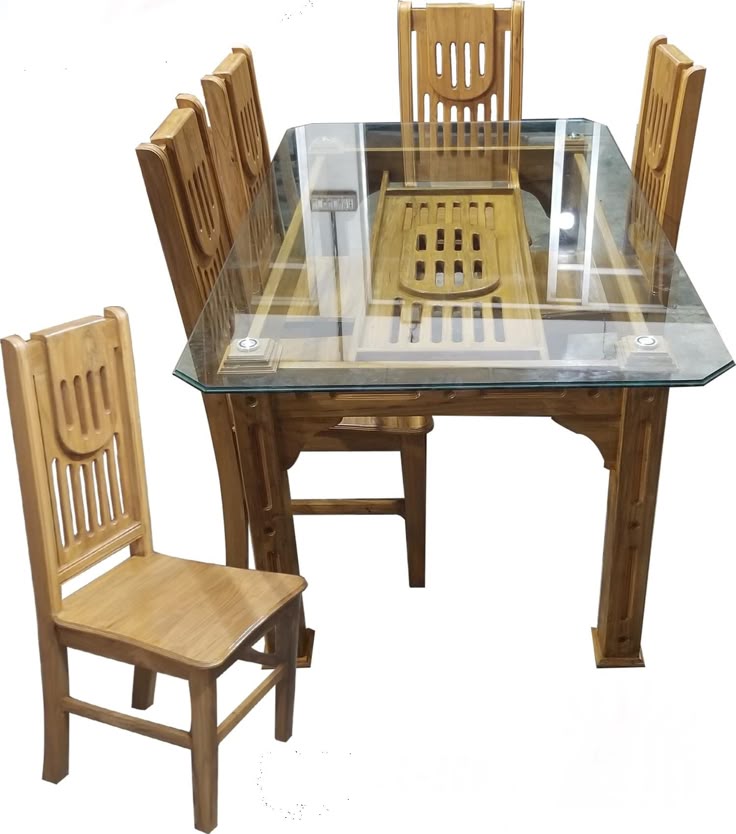 Solid Wood Dining Set – Built to Last