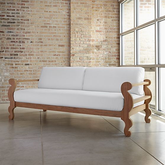Wooden 2 Seater Sofa – Comfortable and Durable