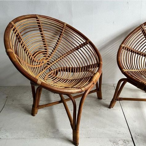 Boho Style Cane Chair