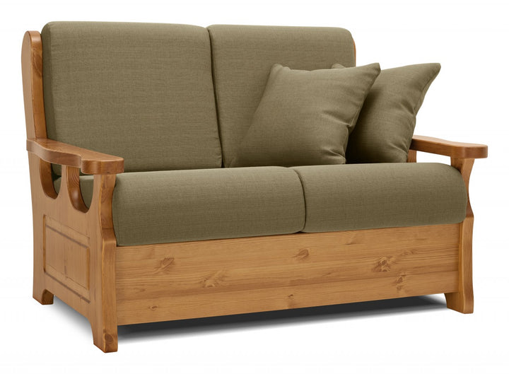 Stylish Wooden 2 Seater Sofa for Home
