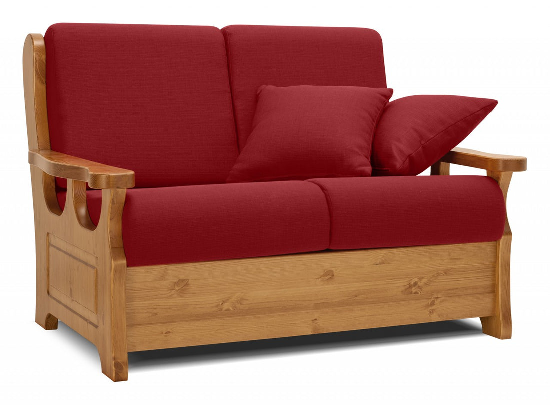 Stylish Wooden 2 Seater Sofa for Home