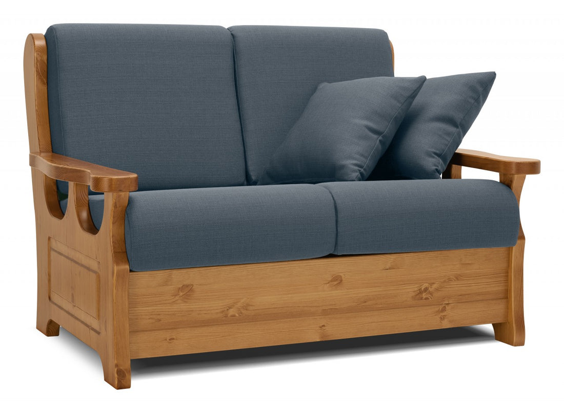 Stylish Wooden 2 Seater Sofa for Home