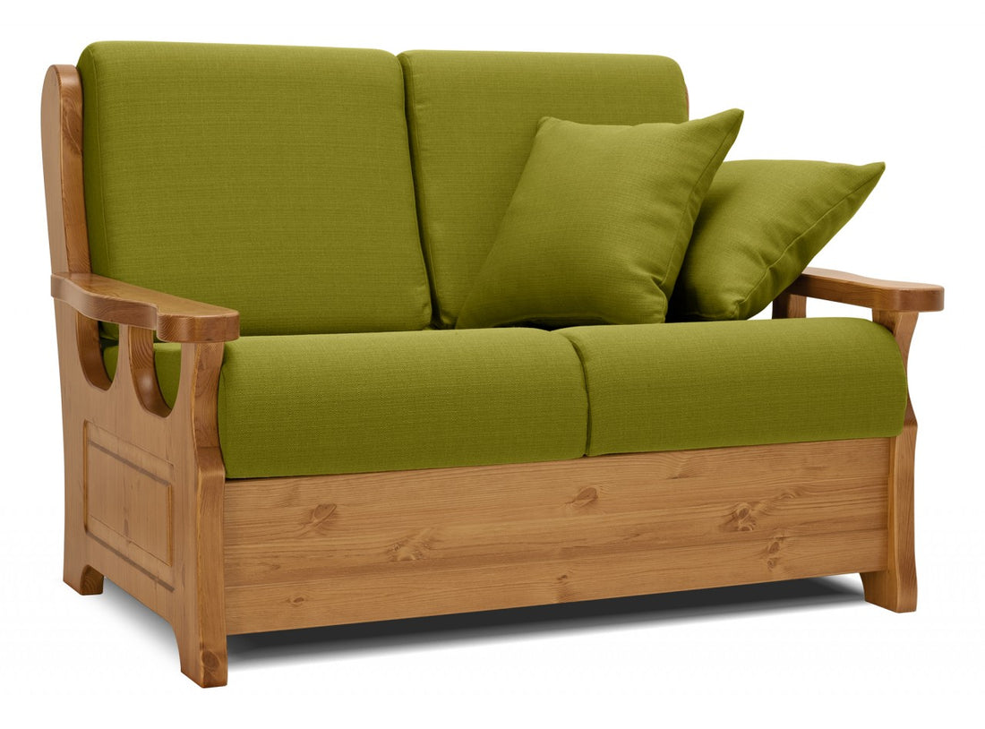 Stylish Wooden 2 Seater Sofa for Home