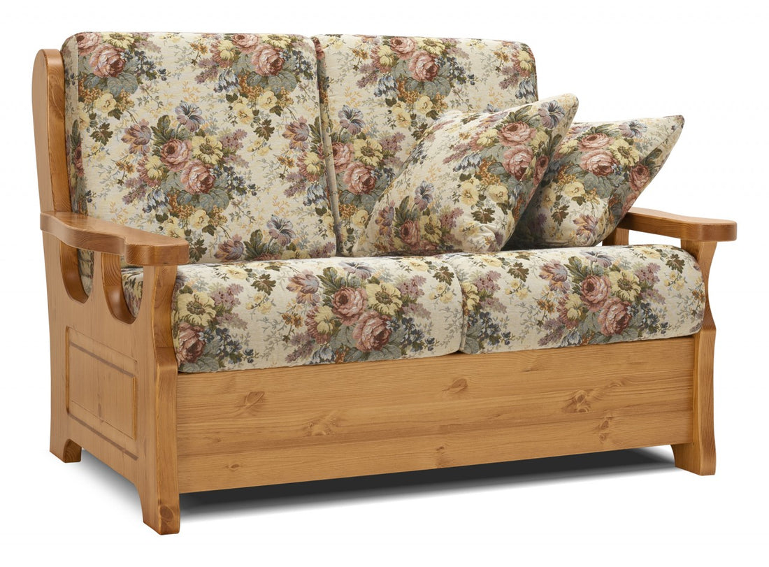 Stylish Wooden 2 Seater Sofa for Home