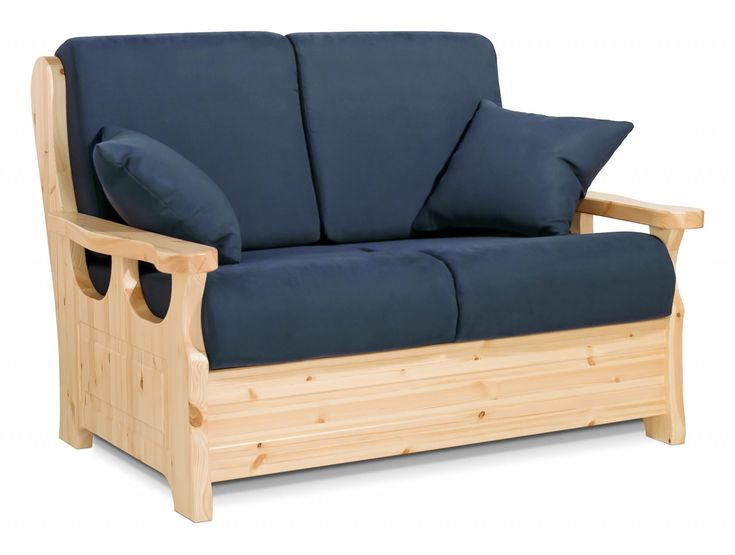 Stylish Wooden 2 Seater Sofa for Home