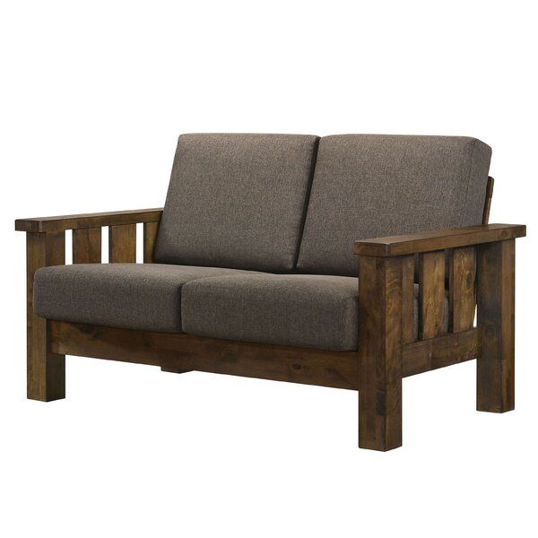 Classic Wooden 2 Seater Sofa for Home Use